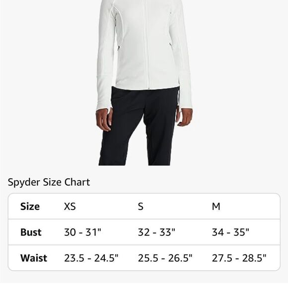 NWOT Women's Spyder Full Zip Bandita Sweater - Picture 6 of 11